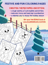 Santa's Puppies Coloring Book For Kids Santa's Puppies Coloring Book For Kids
