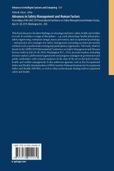 Advances in Safety Management and Human Factors