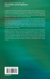 Food Emulsifiers and Their Applications