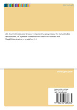 Eine RCA-Analyse für das Land Indien