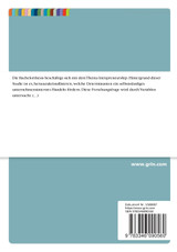 Intrapreneurship. Determinanten der Bereitschaft von selbstständigem unternehmerischem Handeln Intrapreneurship. Determinanten der Bereitschaft von selbstständigem unternehmerischem Handeln