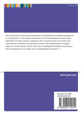 Betriebliches Gesundheitsmanagement in Unternehmen. Erstellung eines Interventionskonzeptes anhand eines Fallbeispiels Betriebliches Gesundheitsmanagement in Unternehmen. Erstellung eines Interventionskonzeptes anhand eines Fallbeispiels