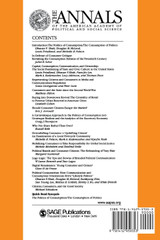 The Politics of Consumption/The Consumption of Politics