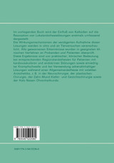 Kolloide und Resorption von Lokalanaesthesielösungen Kolloide und Resorption von Lokalanaesthesielösungen
