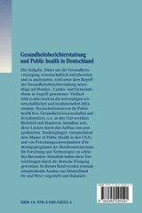 Gesundheitsberichterstattung und Public health in Deutschland