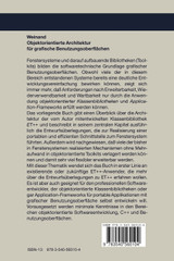 Objektorientierte Architektur für grafische Benutzungsoberflächen