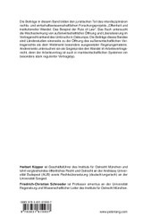 Rule of Law und institutioneller Wandel Rule of Law und institutioneller Wandel