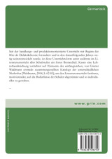 Handlungs- und produktionsorientierte Methoden im Literaturunterricht Handlungs- und produktionsorientierte Methoden im Literaturunterricht