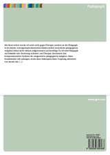 Die Kinder- und Jugendpsychiatrie im Spannungsfeld von Pädagogik und Therapie