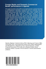 Foreign Banks and Domestic Commercial Banks' performance in Uganda Foreign Banks and Domestic Commercial Banks' performance in Uganda
