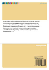 Immobilien als Anlageform für deutsche Lebensversicherungsunternehmen