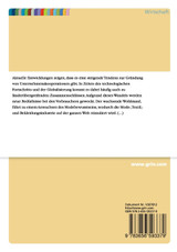 Kooperationen in der Textilindustrie. Kulturelle Herausforderungen bei der Erschließung neuer Märkte