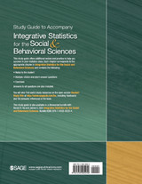 Study Guide to Accompany Integrative Statistics for the Social and Behavioral Sciences