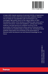 La logica delle imposte sposizione di principii di diritto, di legislazione, e di economia sociale e dell'ordinamento delle pubbliche imposte La logica delle imposte sposizione di principii di diritto, di legislazione, e di economia sociale e dell'ordinamento delle pubbliche imposte
