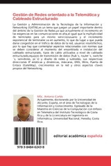 Gestion de Redes Orientado a la Telematica y Cableado Estructurado Gestion de Redes Orientado a la Telematica y Cableado Estructurado