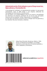 Administración Estratégica para Empresarios, Ejecutivos y Consultores Administración Estratégica para Empresarios, Ejecutivos y Consultores