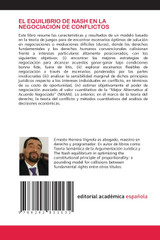 EL EQUILIBRIO DE NASH EN LA NEGOCIACIÓN DE CONFLICTOS EL EQUILIBRIO DE NASH EN LA NEGOCIACIÓN DE CONFLICTOS