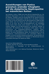Auswirkungen von Punica granatum und/oder Sitagliptin auf die diabetische Nephropathie bei männlichen Ratten
