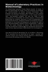 Manual of Laboratory Practices in Biotechnology