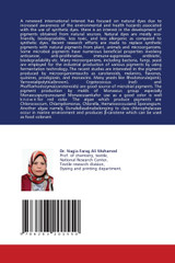 Production of natural and microbial Pigments and their application