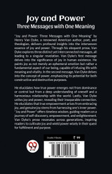 Joy and Power Three Messages with One Meaning