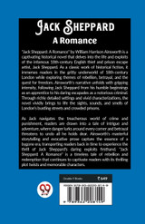 Jack Sheppard A Romance Jack Sheppard A Romance
