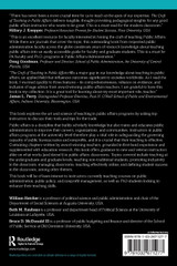 The Craft of Teaching in Public Affairs