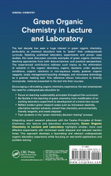 Green Organic Chemistry in Lecture and Laboratory Green Organic Chemistry in Lecture and Laboratory