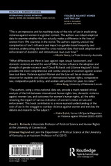 Violence Against Women and the Law Violence Against Women and the Law