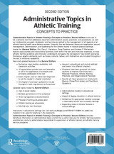 Administrative Topics in Athletic Training