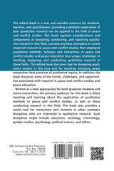 Peace and Conflict Studies Research Peace and Conflict Studies Research