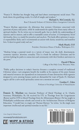 A Contemporary Social Spirituality A Contemporary Social Spirituality