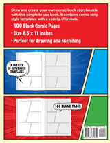 Blank Comic Book Draw Tour Own Comics Blank Comic Book Draw Tour Own Comics