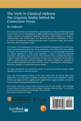 The Verb in Classical Hebrew