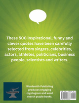 Cryptograms Puzzle Book For Adults