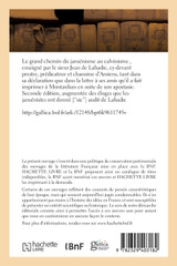 Le grand chemin du jansénisme au calvinisme