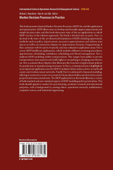Markov Decision Processes in Practice