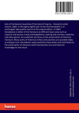 Acts of the General Assembly of the state of Virginia, Acts of the General Assembly of the state of Virginia,