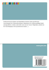 Freiheitsentzug bei Kindern und Jugendlichen. Eine Betrachtung aus ethischem Blickwinkel