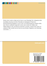 Lessons Learned Analyse eines misslungenen Projekts. Der Berliner Flughafen (BER)