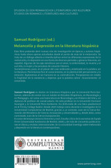 Melancolía y depresión en la literatura hispánica Melancolía y depresión en la literatura hispánica