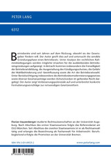 Rechtliche Rahmenbedingungen der Betriebsratsgruendung Rechtliche Rahmenbedingungen der Betriebsratsgruendung