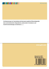 Indikatoren zur Messung der effektiven Unternehmensteuerbelastung