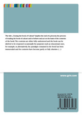 Closing the Book of Culture