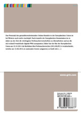 Die Auswirkungen der Verbraucherrechte-Richtlinie auf den Verbraucherschutz in Onlineshops Die Auswirkungen der Verbraucherrechte-Richtlinie auf den Verbraucherschutz in Onlineshops