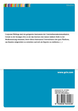 Corporate Weblog. Ein Instrument der Unternehmenskommunikation Corporate Weblog. Ein Instrument der Unternehmenskommunikation
