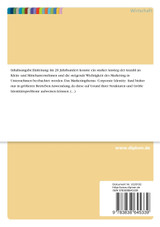 Die Bedeutung einer Corporate Identity in Klein- und Mittelbetrieben