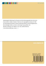 Marketingkonzeptionen für kleine und mittelständische Beratungsunternehmen Marketingkonzeptionen für kleine und mittelständische Beratungsunternehmen