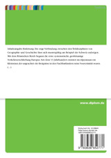Die Bedeutung des Verkehrs für die Existenz der Schweiz als unabhängiger Staat Die Bedeutung des Verkehrs für die Existenz der Schweiz als unabhängiger Staat