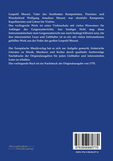 Leopold Mozarts gründliche Violinschule